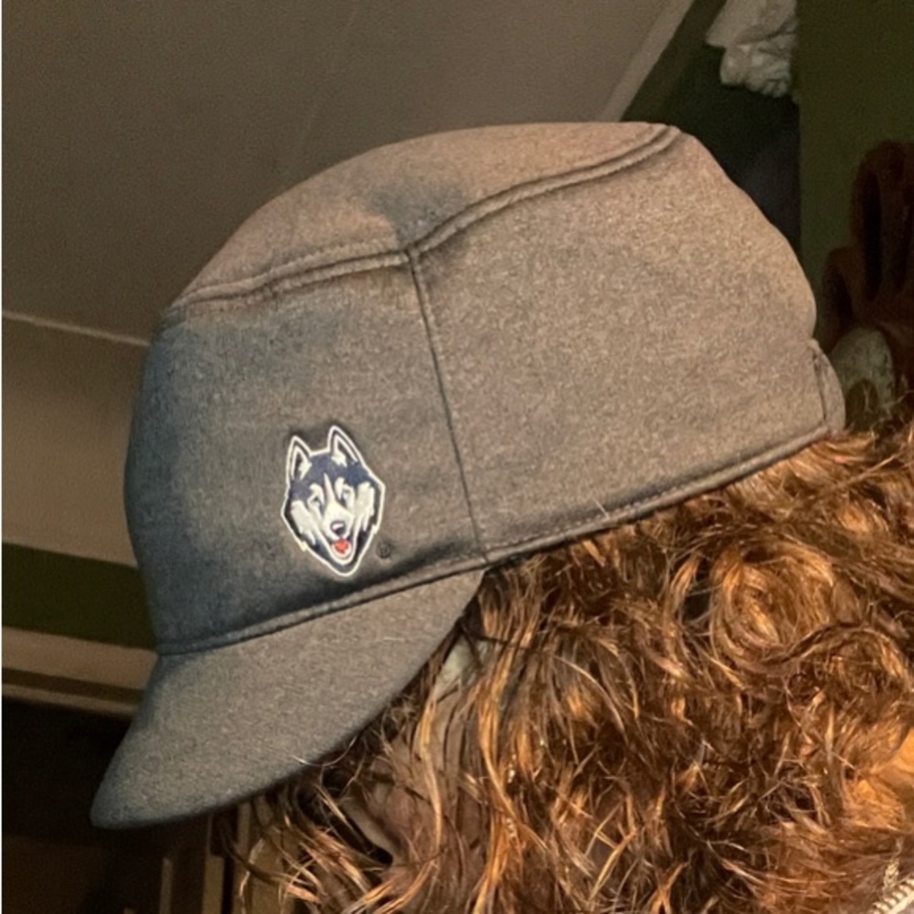 Nike Charcoal Cap with Wolf Emblem